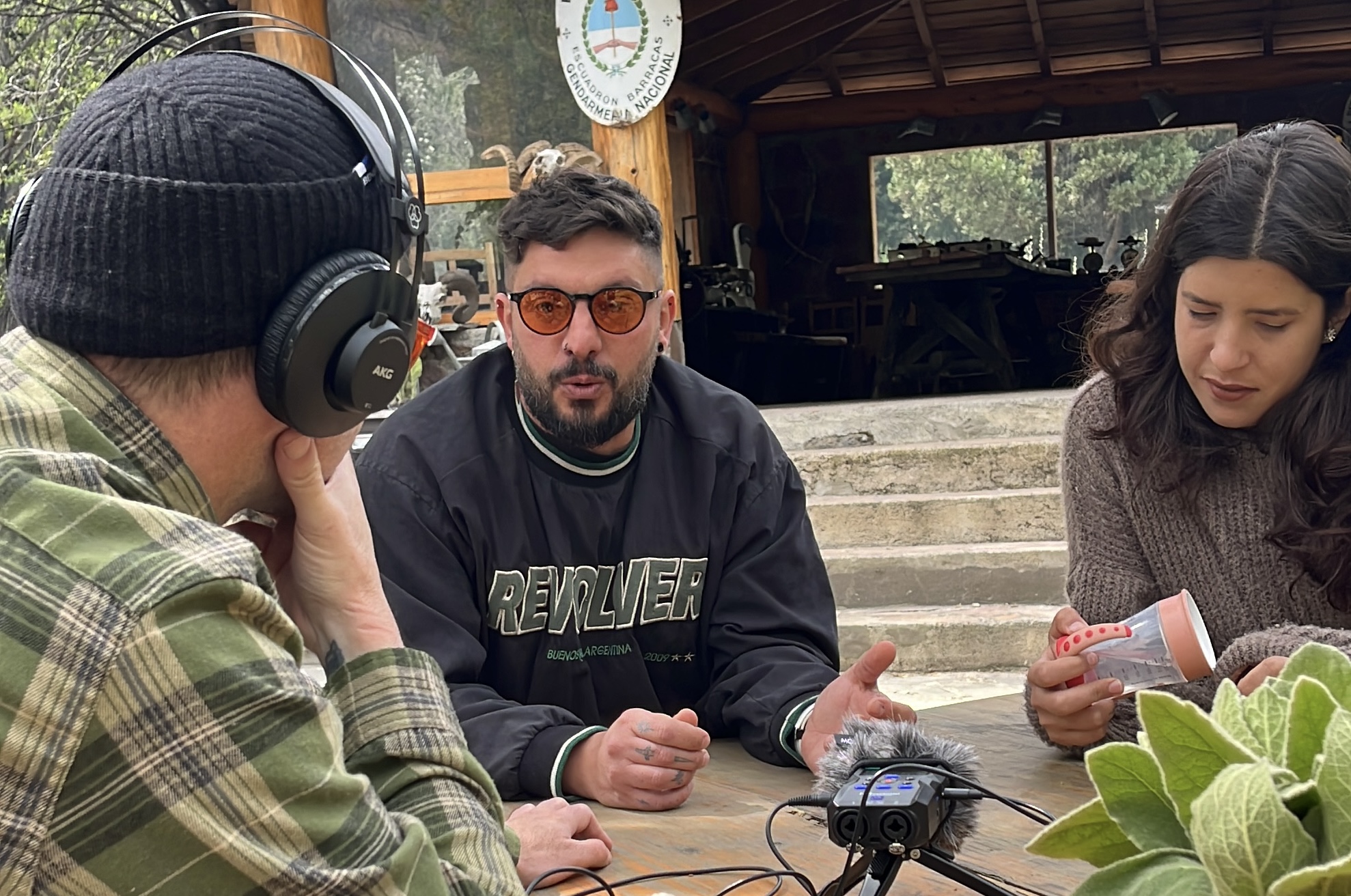 Gastón Trama y Constanza Cerezo Pawlak durante la charla en BALC