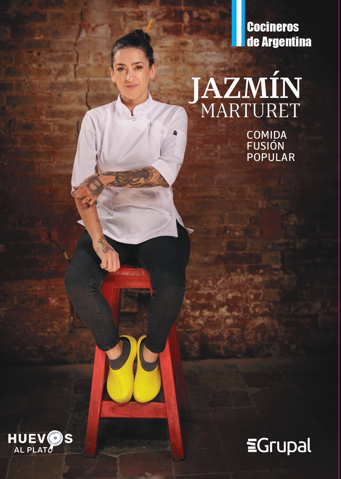 Tapa de "Comida Fusión Popular", de Jazmín Marturet.