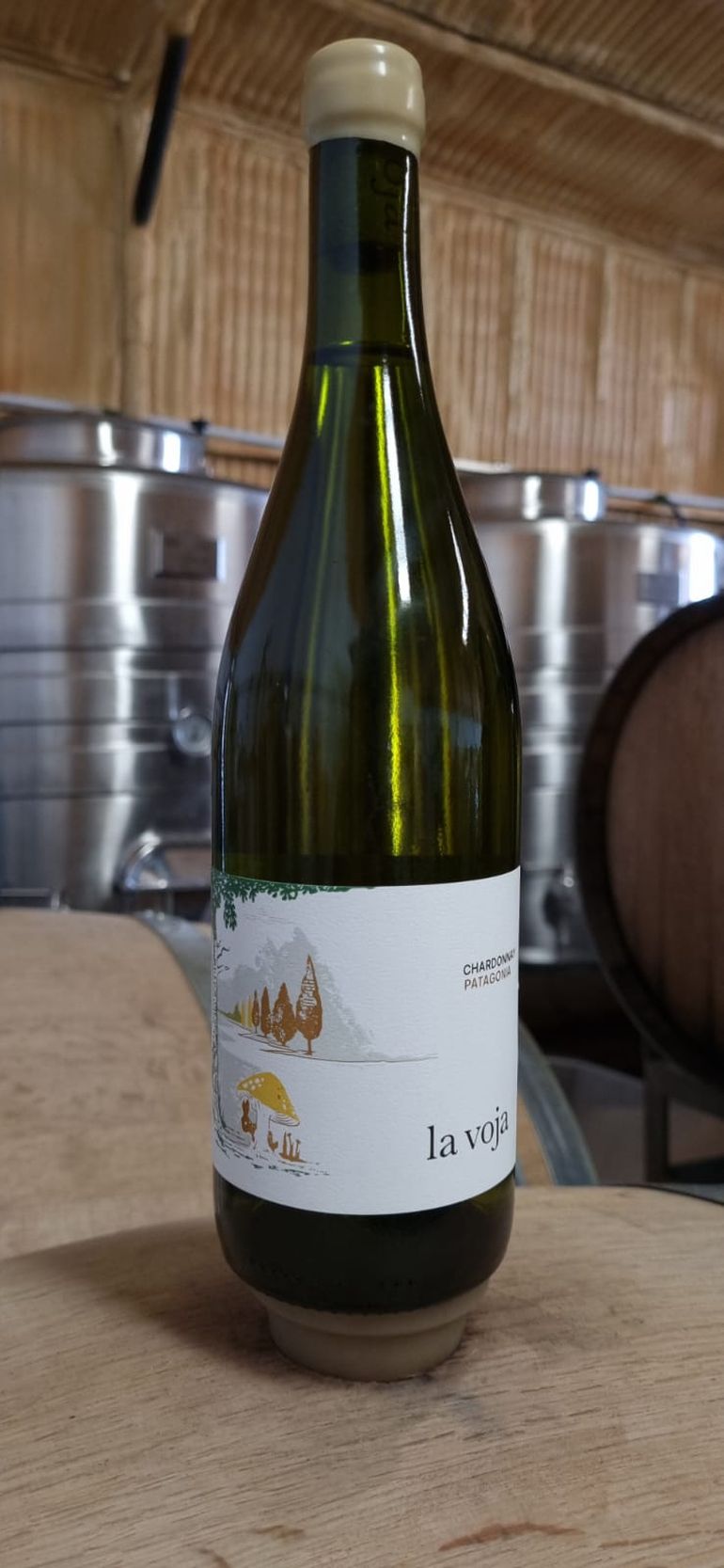 La Voja, chardonnay, un blanco filoso de Dominio de Freneza