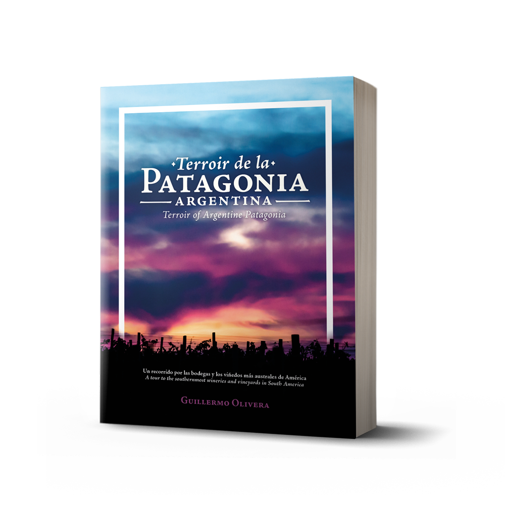 Tapa del libro Terroir de la Patagonia Argentina, de Guillermo Olivera