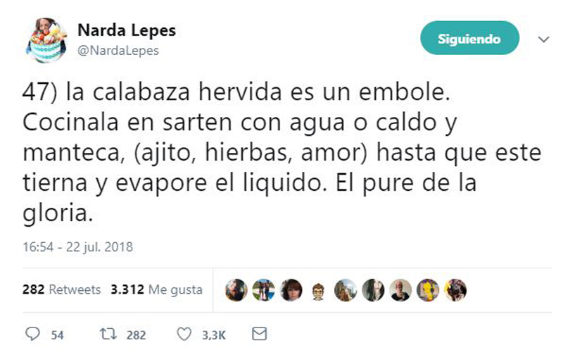 En plena pandemia Narda compartió varios tips de cocina que luego se transformaron en un libro.